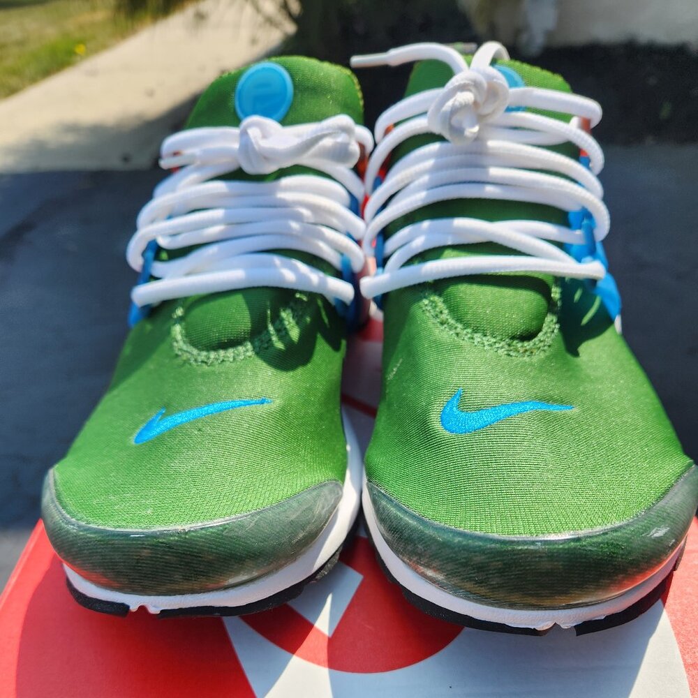 Nike Air Presto Forest Green Blue Men's Size 10 CT3550-300 Sneakers